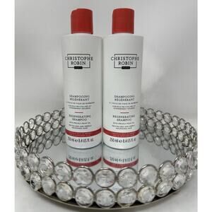 Bundle of 2 Christophe Robin Regenerating Shampoo With Prickly Pear Oil 8.4 Oz